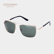 Load image into Gallery viewer, COLOSSEIN Women's Retro Square Metal Frame UV400 Sunglasses - Sunglass Associates