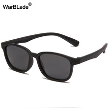 Load image into Gallery viewer, WARBLADE Polarized Square Silicone Flexible Kids Sunglasses