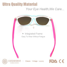 Load image into Gallery viewer, COLOSSEIN Women's Gradient Classic Square Sunglasses