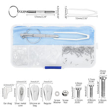 Load image into Gallery viewer, Nut Sun Glasses Set Nose Pad Optical Precision Eyeglasses Kit Screws Precision Repair Hand Tool Spectacles Watch Screwdriver - Sunglass Associates