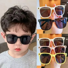 Load image into Gallery viewer, Kids Square Frame UV400 Sunglasses