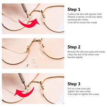 Load image into Gallery viewer, Nut Sun Glasses Set Nose Pad Optical Precision Eyeglasses Kit Screws Precision Repair Hand Tool Spectacles Watch Screwdriver - Sunglass Associates