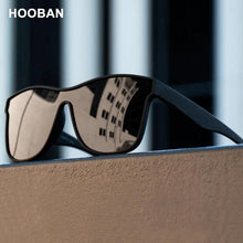 Load image into Gallery viewer, HOOBAN Square Polarized Men's Sunglasses - Sunglass Associates