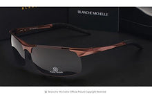 Load image into Gallery viewer, Blanche Michelle Ultra-Light Aluminum Magnesium Men&#39;s Sport Sunglasses - Sunglass Associates