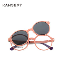 Load image into Gallery viewer, KANSEPT Kids TR90 Polarized Magnetic Clip-on Sunglasses
