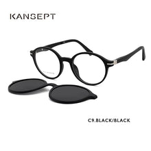 Load image into Gallery viewer, KANSEPT Kids TR90 Polarized Magnetic Clip-on Sunglasses
