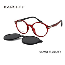 Load image into Gallery viewer, KANSEPT Kids TR90 Polarized Magnetic Clip-on Sunglasses