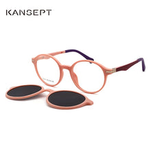Load image into Gallery viewer, KANSEPT Kids TR90 Polarized Magnetic Clip-on Sunglasses