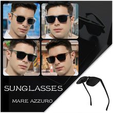 Load image into Gallery viewer, Men&#39;s Polarized Brand Designer Luxury Square Sunglasses