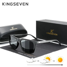 Load image into Gallery viewer, KINGSEVEN Brand Aluminum Frame Men&#39;s Photochromic Sunglasses - Sunglass Associates