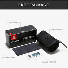 Load image into Gallery viewer, KDEAM Men's Pilot  Driving Sunglasses with Zipper Case