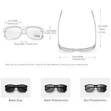 Load image into Gallery viewer, KINGSEVEN Brand Aluminum Frame Men&#39;s Photochromic Sunglasses