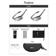Load image into Gallery viewer, ROCKBROS Unisex Cycling Photochromic Sunglasses