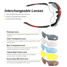 Load image into Gallery viewer, MOVIGOR Polarized Unisex Cycling Sunglasses