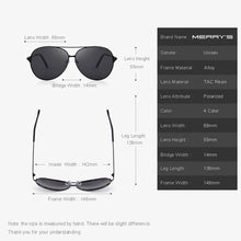 Load image into Gallery viewer, MERRYS DESIGN Unisex Classic Aviation Polarized Driving Sunglasses