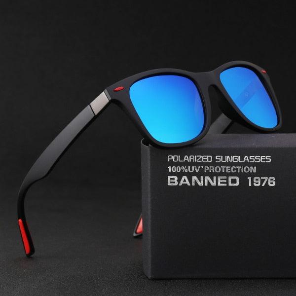 BANNED Fashion HD Polarized Women's Retro Square UV400 Sunglasses