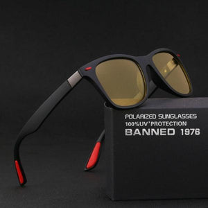 BANNED Fashion HD Polarized Women's Retro Square UV400 Sunglasses
