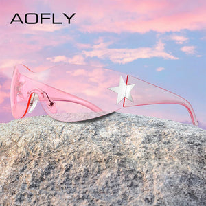 AOFLY Star  Women's Wrap Sunglasses