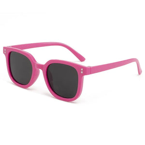 Kids Square UV400 Unisex Sunglasses