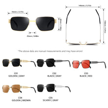 Load image into Gallery viewer, AOFLY Retro Vintage Women&#39;s Metal Sunglasses