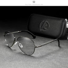 Load image into Gallery viewer, KDEAM Metal Men's Pilot Sunglasses
