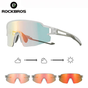 ROCKBROS Photochromic Unisex Cycling Sunglasses
