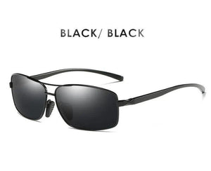AORON Classic Retro Men's Polarized Aluminum Frame UV400 Sunglasses - Sunglass Associates