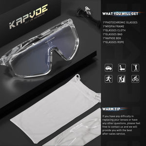 Photochromic Unisex Cycling Sunglasses - Sunglass Associates