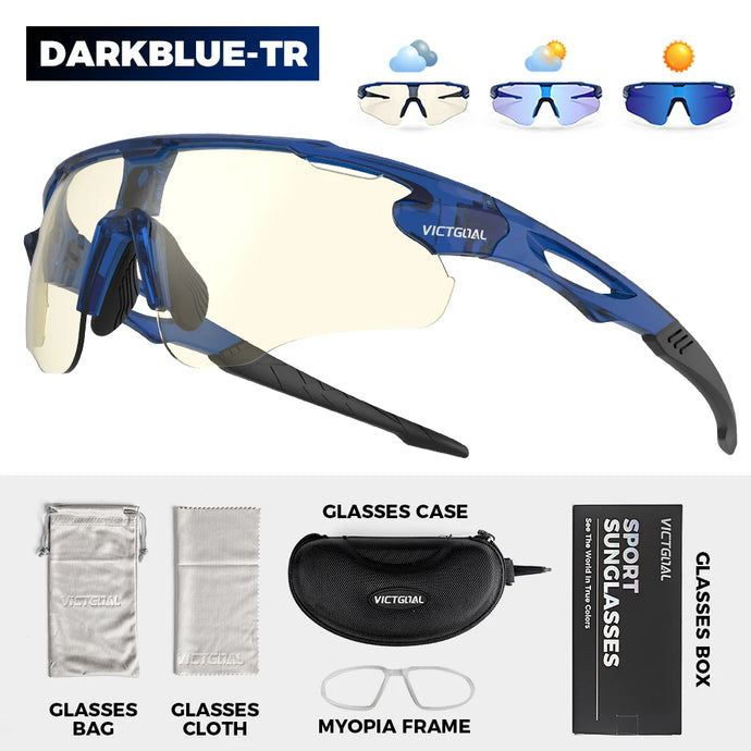VICTGOAL Photochromic Unisex Cycling UV400 Sunglasses