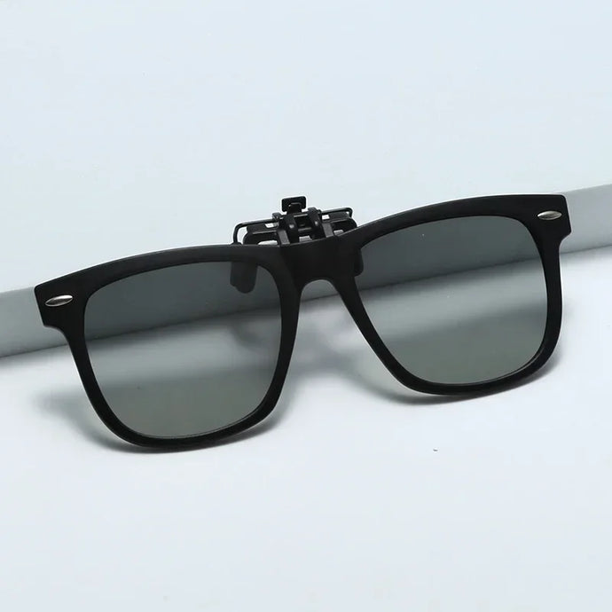 COLOSSEIN Kids Polarized Flip Up Photochromic Clip On Sunglasses
