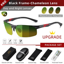 Load image into Gallery viewer, CLLOIO Photochromic Men&#39;s Polarized Driving Sunglasses