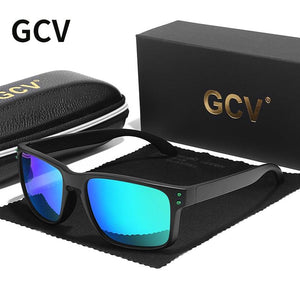 GCV Brand Fashion Men's Wrap Retro Photochromic Classic Polaroid Sunglasses - Sunglass Associates