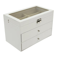 Load image into Gallery viewer, 18 Slots Sunglasses Organizer with Drawers