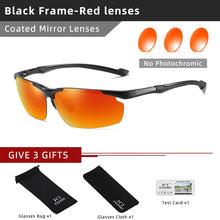 Load image into Gallery viewer, CLLOIO Aluminum Polarized Photochromic Men&#39;s Driving Sunglasses