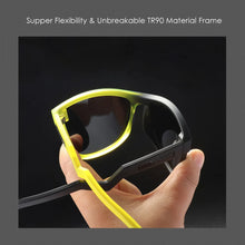 Load image into Gallery viewer, KDEAM Innovative Bending Men's TR90 Polarized 1.1mm Thickness Lens Sunglasses