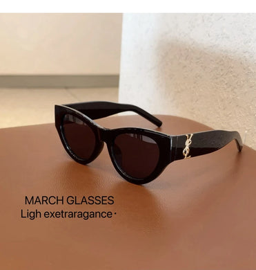 JQZSAG Women's  Luxury Cat Eye Sunglasses