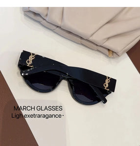 JQZSAG Women's  Luxury Cat Eye Sunglasses