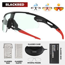 Load image into Gallery viewer, VICTGOAL Photochromic Unisex Cycling UV400 Sunglasses