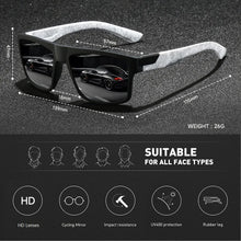 Load image into Gallery viewer, 3 Pieces Fashion Vintage Square Men's Sunglasses