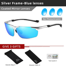 Load image into Gallery viewer, CLLOIO Aluminum Polarized Photochromic Men&#39;s Driving Sunglasses