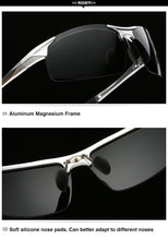 Load image into Gallery viewer, AORON Men&#39;s Polarized UV400 Driving Sunglasses