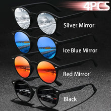 Load image into Gallery viewer, 4 Piece Vintage Round Men&#39;s Sunglasses