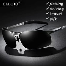 Load image into Gallery viewer, CLLOIO Brand Men&#39;s Polarized Aluminum Frame Sunglasses