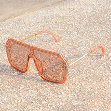 Load image into Gallery viewer, AOFLY Rimless Mirror Rectangular Women&#39;s Sunglasses