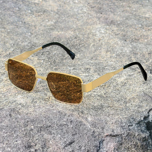 AOFLY Retro Vintage Women's Metal Sunglasses
