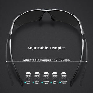CLLOIO Aluminum Polarized Photochromic Men's Driving Sunglasses
