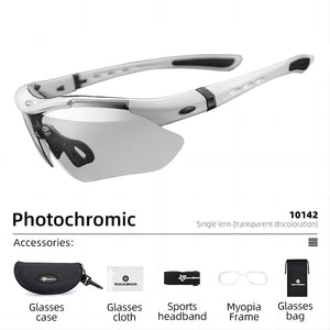 ROCKBROS Unisex Cycling Photochromic Sunglasses