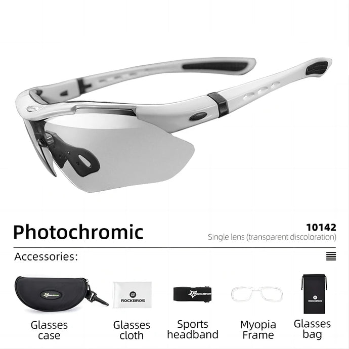 ROCKBROS Unisex Cycling Photochromic Sunglasses