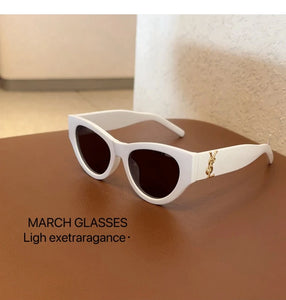 JQZSAG Women's  Luxury Cat Eye Sunglasses