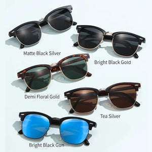BANNED 1976 Men's Folding HD Polarized Sunglasses - Sunglass Associates